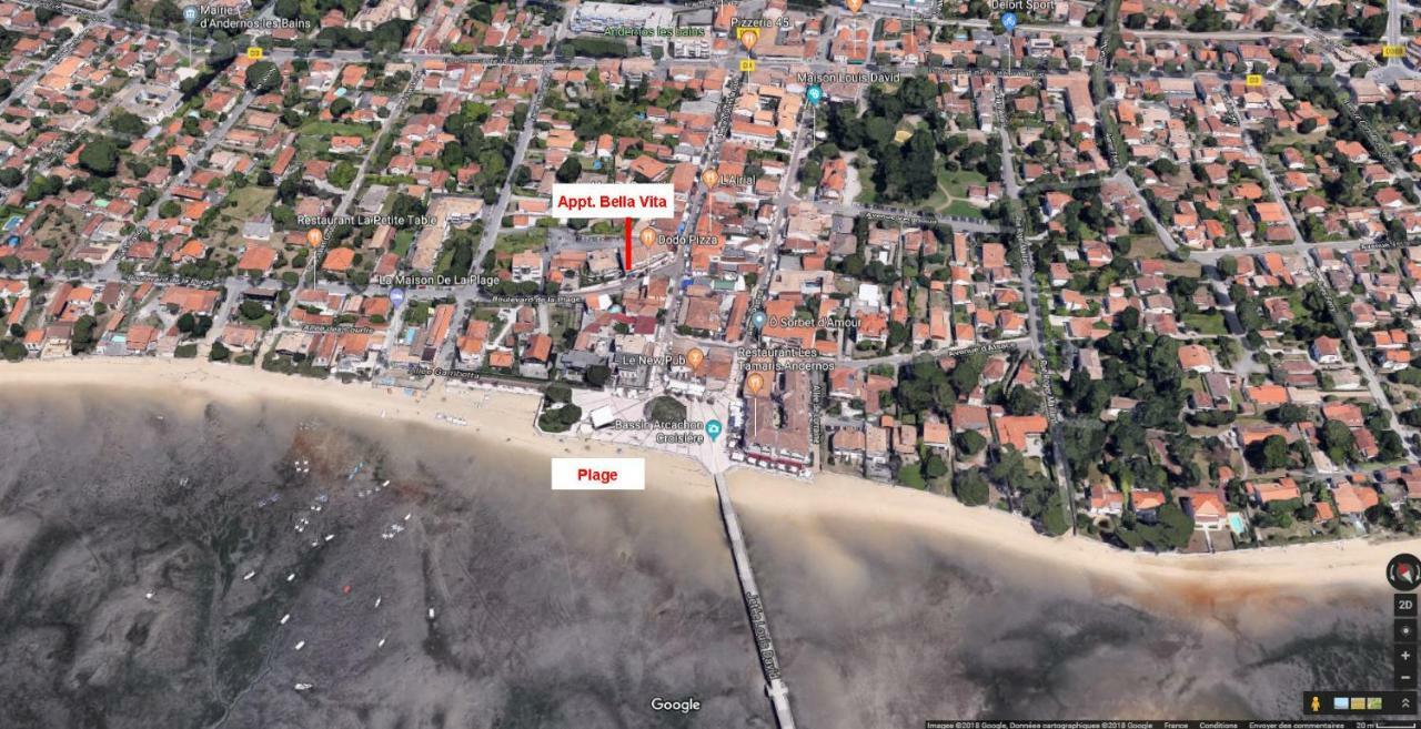 Appt. Bella Vita - Andernos Les Bains, Au Coeur Du Bassin D'Arcachon Esterno foto